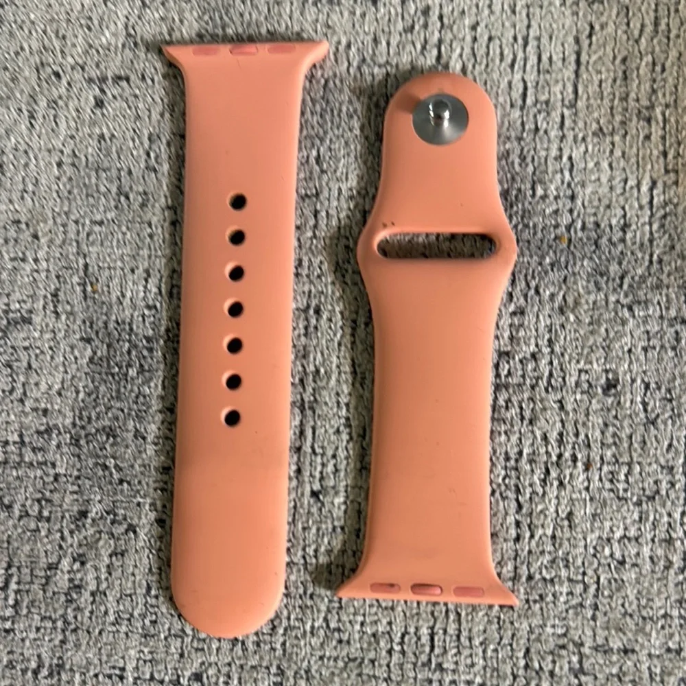 Peach iWatch Wearable Band